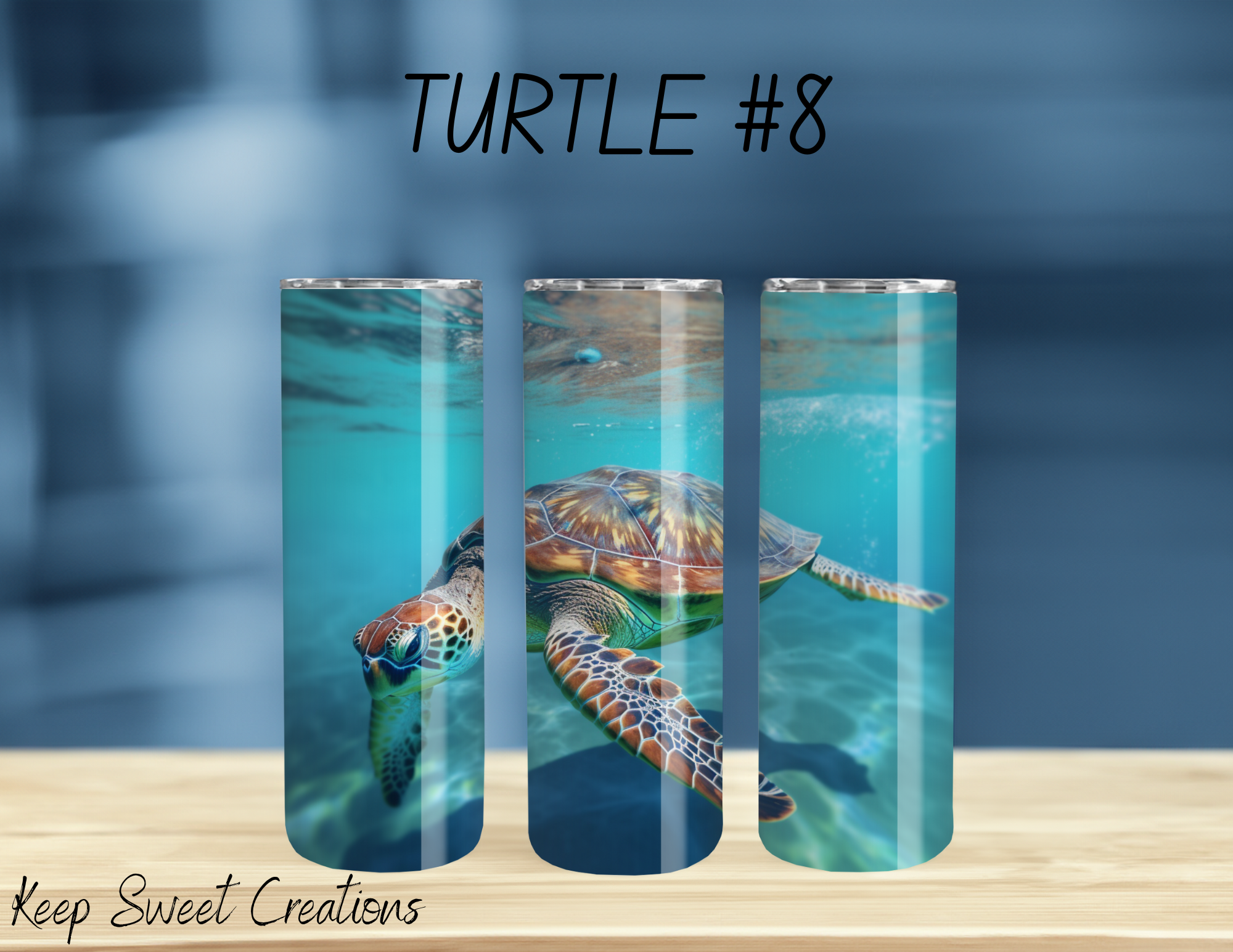 Sea Turtle Tumbler Collection | Ocean & Marine Life Drinkware