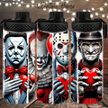 Killer Valentine Tumbler – Horror Valentine Cup | Spooky Romantic Gift for Horror Fans