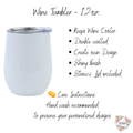Custom Epoxy Tumblers – Personalized Glitter Drinkware