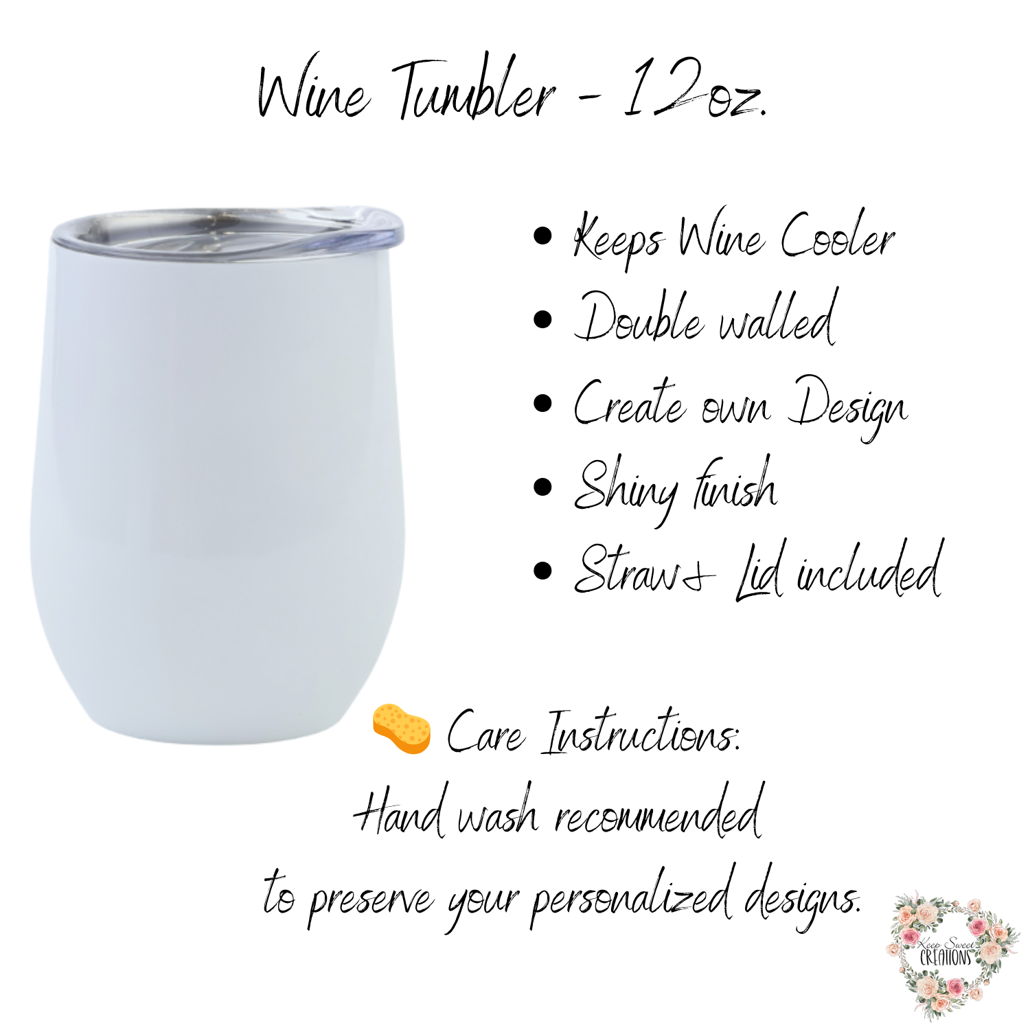Custom Epoxy Tumblers – Personalized Glitter Drinkware