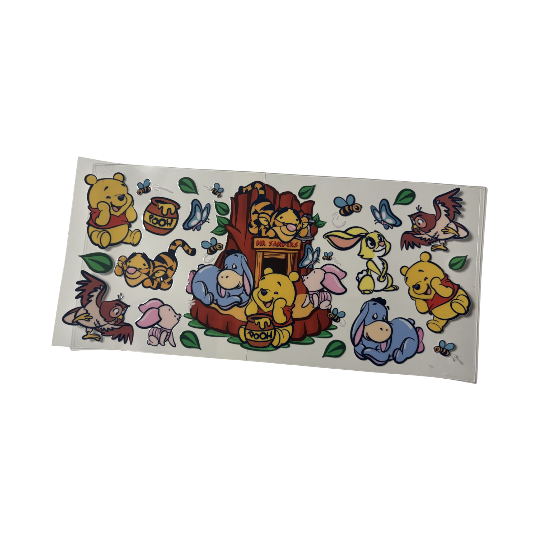 Woodland Bear Friends DTF - Wrap