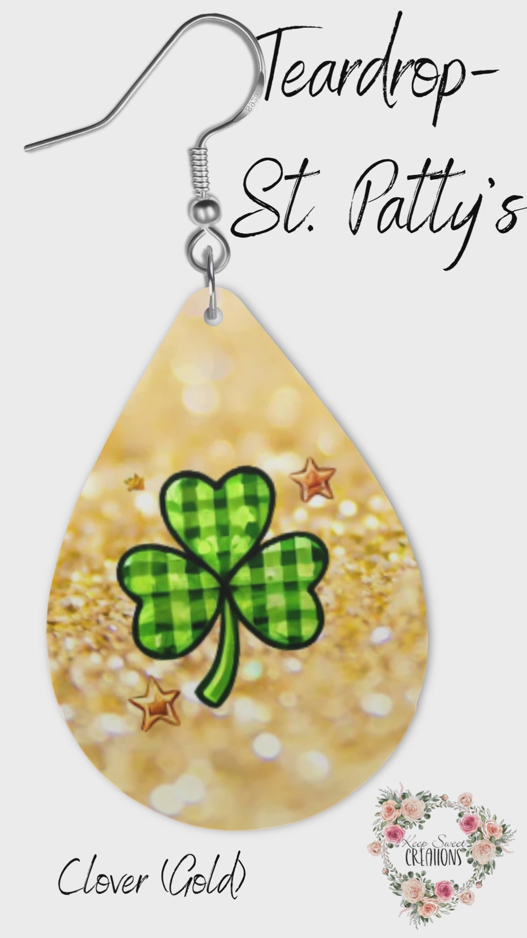 St. Patrick’s Day Teardrop Earrings – Clover, Rainbow & Lucky Irish Designs | Festive Spring Jewelry Collection